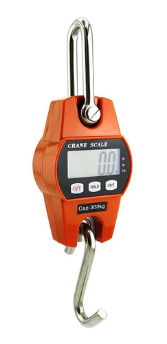 Báscula Lcd Digital Portátil Industrial Para Colgar 4-300 Kg