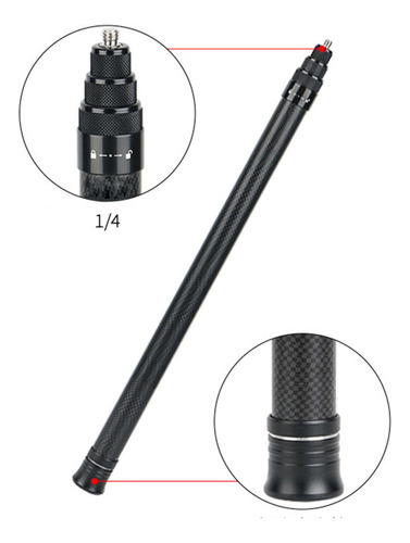 A Selfie Stick Extensión Para Cámara Deportiva Cámara De