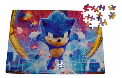 Quebra Cabeça Sonic 120, 80, 48