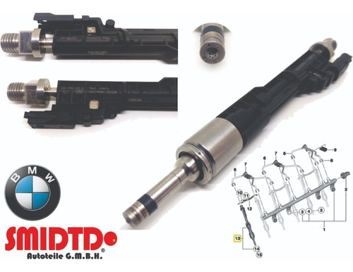 2 Inyectores Gasolina Bmw Serie 7 F01 3.0 Y 2.0 11-15