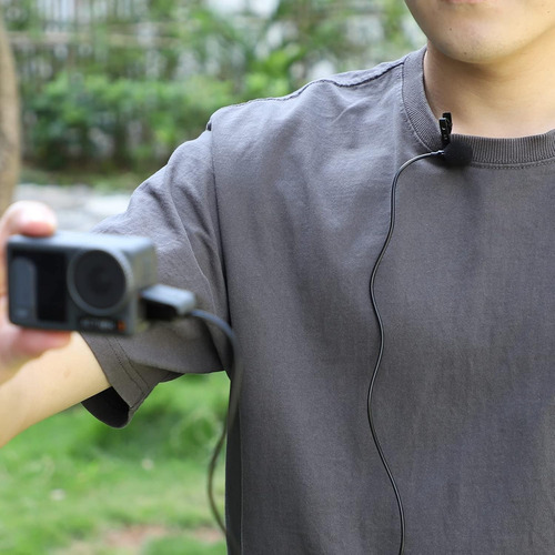 Btg Micrófono Para Dji Action 5 Pro 4 3 2/pocket 3 2 ...