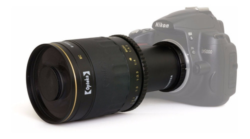 Lente Opteka 500-1000mm Para Nikon D3100 D5000 D9000