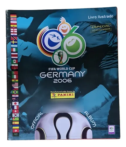 Copa 2006 Álbum De Figurinhas Completo Sem Colar | Frete grátis
