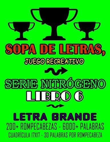 Libro: Sopa De Letras, Juego Recreativo: 8.5 X 11 Más De 20