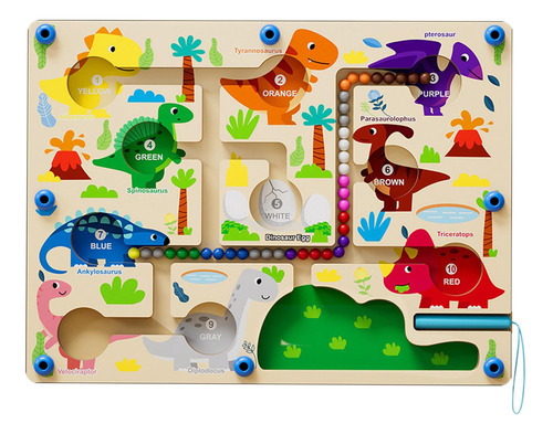 Juego De Clasificación De Tablero De Laberinto Dinosaurio