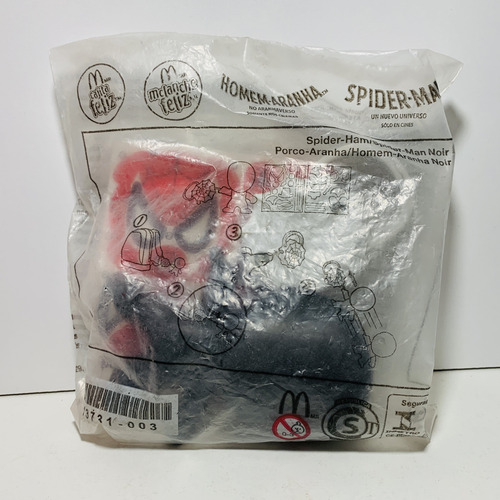 Muñeco Spider Ham Colección Spider Man Mcdonalds 2018 (Usado)