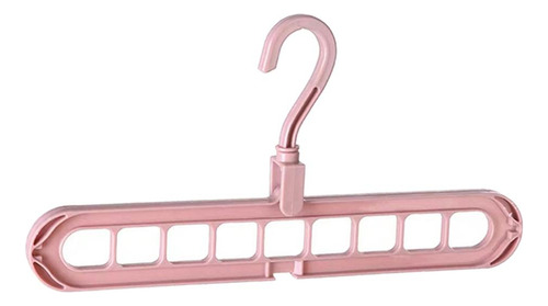 2x Organizador De Perchas De Plástico De Múltiples Puertos