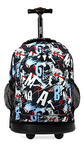 Mochila Con Ruedas Sunny De J World New York Para Niños