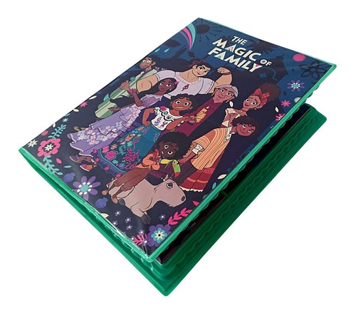 Imagen 3 de 9 de Valija De Arte Escolar C/ Stickers Estuche Disney Encanto Ed