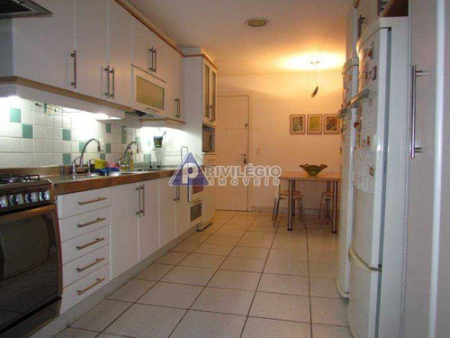 Apartamento À Venda, 4 Quartos, 2 Suítes, 4 Vagas, Leblon - Rio De Janeiro/rj - 19067