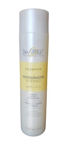 Shampoo Restaurador Intenso 300ml De Sírius