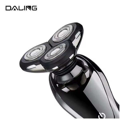 Barbeador Elétrico Daling Dl-9273 Recarregável 3 Lâminas