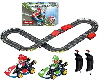 Pista Electrica Mario Kart Carrera Go! 4.3m Nintendo Luigi