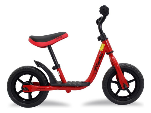 Bicicleta Balance Haptoo C/llanta Eva R12 Color Roja