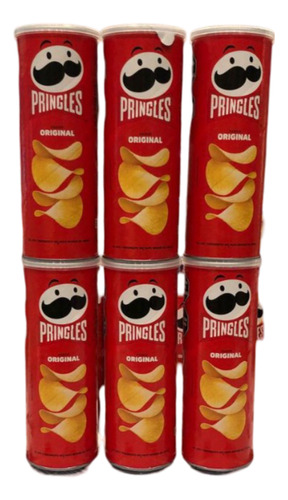 Pringles Papas Fritas Original 104 Gr Pack X 6
