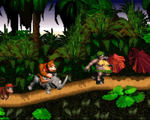Donkey Kong Country 1 Snes Juego Fisico De Super Nintendo (Usado)