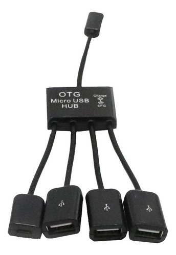Adaptador Quatre En Un Micro Usb Otg Hub Para