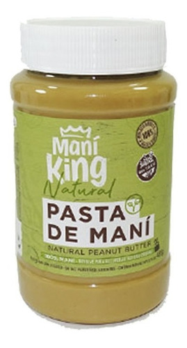 Pasta De Mani Natural X 485grs Sin Tacc Cotillon Sergio Once