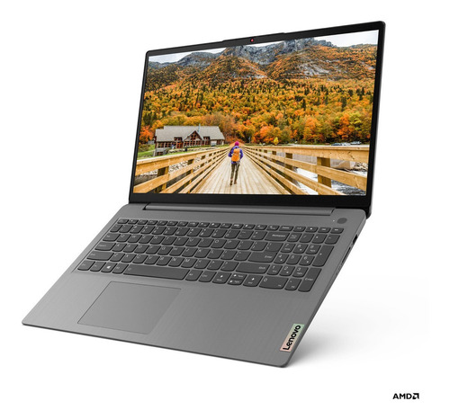 Imagen 1 de 4 de Laptop Lenovo IdeaPad 15ALC6  arctic gray 15.6", AMD Ryzen 5 5500U  8GB de RAM 256GB SSD, AMD Radeon RX Vega 7 1920x1080px Windows 10 Home