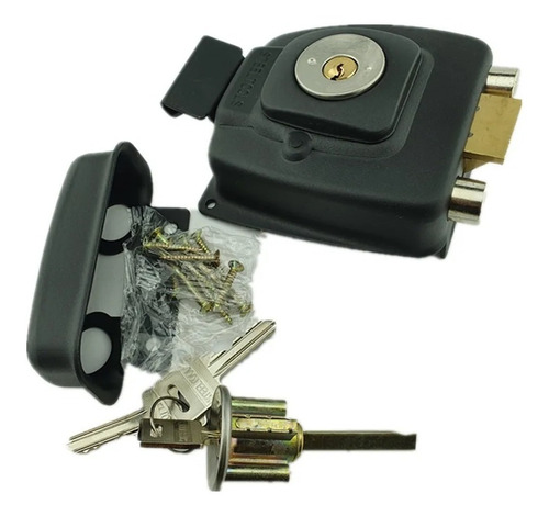 Chapa De Sobreponer Blindada De 3 Golpes Sl802 Steeltools