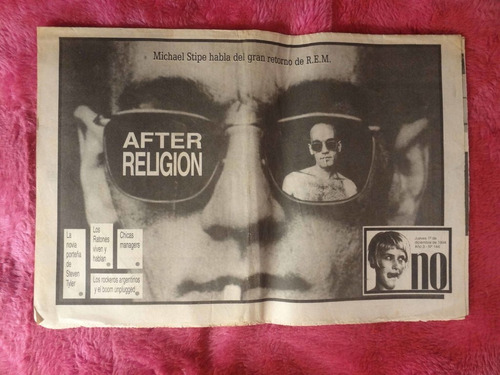 Suplemento No Pagina12 1 Dic 1994 Rem Michael Stipe Ratones 