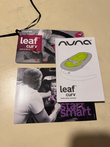 Silla Mecedora Para Bebes Y Niños Nuna Leaf Curv Verde Musgo Lisa (Usado)