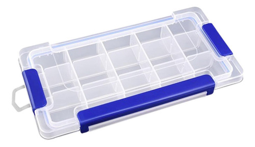 Caja Organizadora Transparente Cuadrícula Pequeña De 15