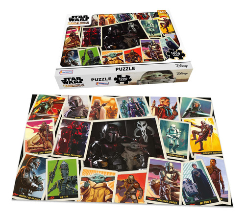 Puzzle Rompecabezas 1000 Star Wars Premium -  Mandalorian 