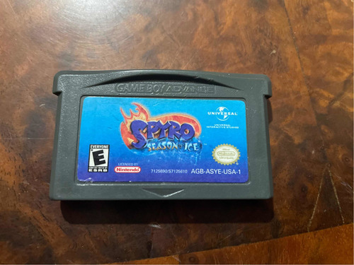 Spyro Season Of Age Para Gameboy Advance Original