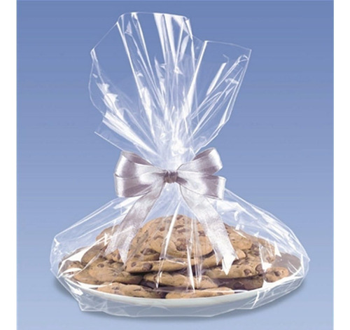 Clear Cello Cookie Tray Bags - 18x16 - 6 Pack