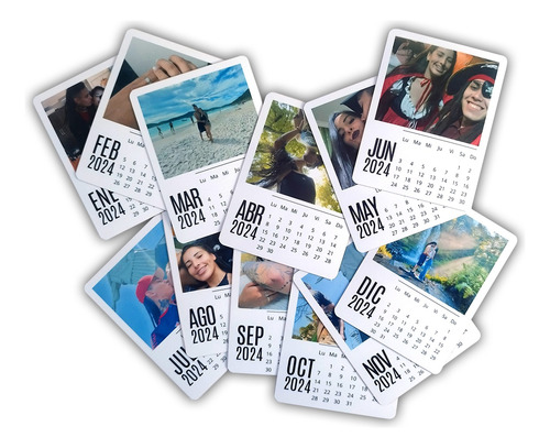 Mini Calendario Magnético Personalizado Imantado