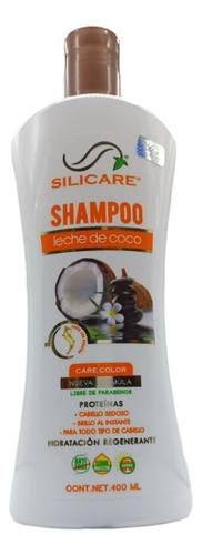  Shampoo Profesional Leche De Coco Silicare
