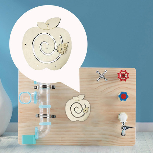 Accesorios De Tablero Sensorial, Tobogán, Juguete Fruta