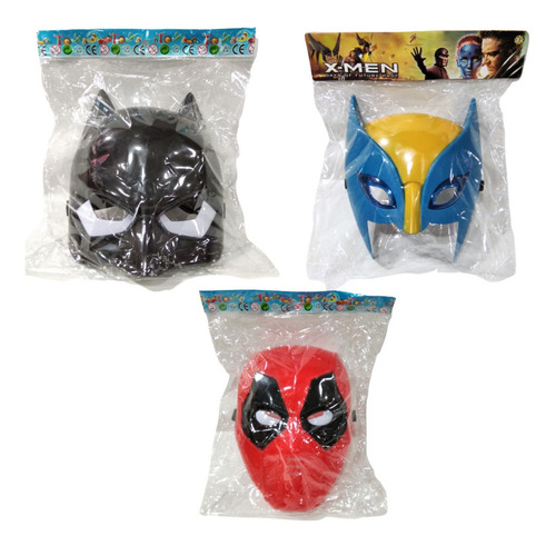 Hulk, Spiderman, Pantera Negra Mascaras Con Luces