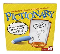 Comprar Juego De Mesa Familiar Pictionary P\u002F Niños Original Mattel. 