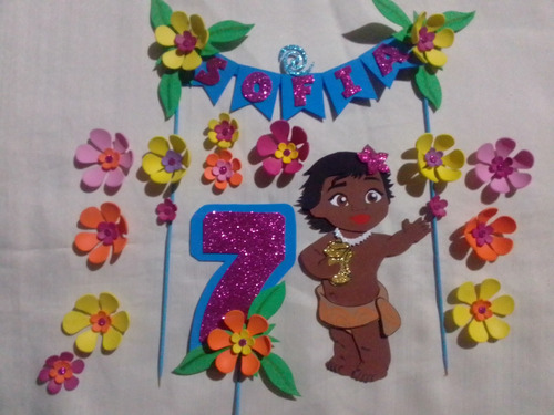 Moana Decoración En Foami