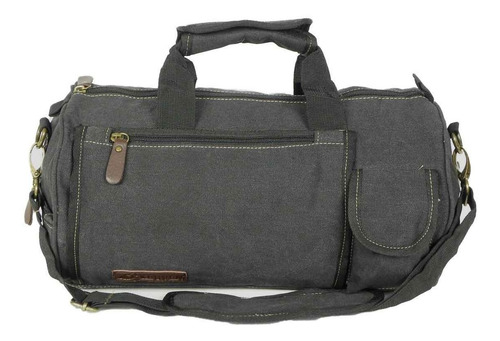Imagem 3 de 5 de Sacola Academia Fitness Pequena Bolsa Lona Keuven R033