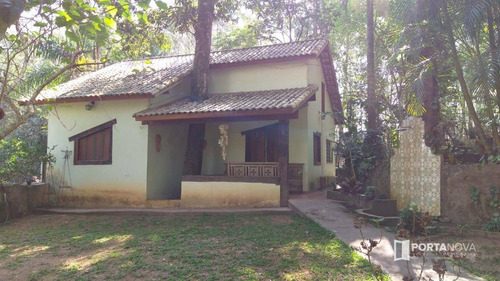 Chácara Com 6 Dormitórios, 1079 M² - Venda Por R$ 650.000,00 Ou Aluguel Por R$ 4.500,00/mês - Chácaras Lydia - Embu Das Artes/sp - Ch0021