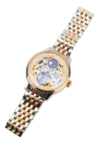Reloj Mecánico Automático De Lujo Tourbillon Skeleton Para H