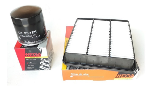 Kit Filtro Aire + Filtro Aceite Chery Tiggo 2.0 2007 Al 2016