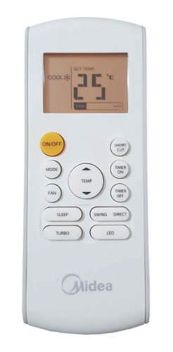 Controle Remoto Estilo Midea 2033550b0216