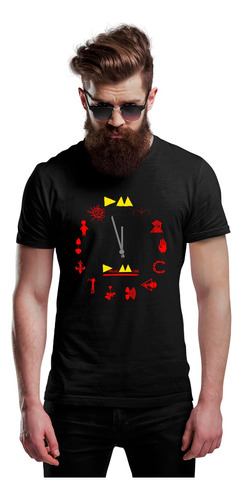 Playera Negra De Hombre O Mujer Reloj De Depeche Mode 