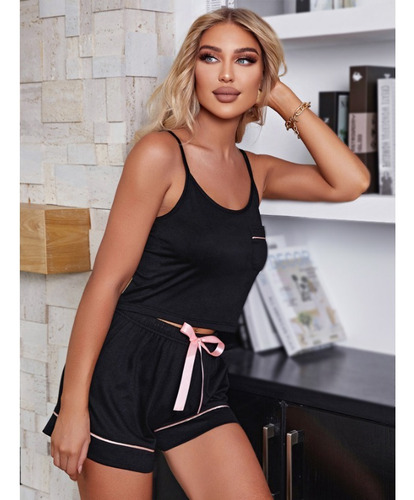 Conjunto De Pijama Sensual, Fino Y Transpirable
