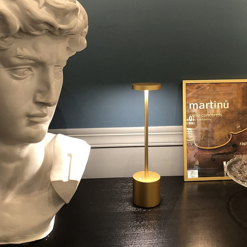 For Lámpara De Mesa Recargable Inalámbrica Moderna Para
