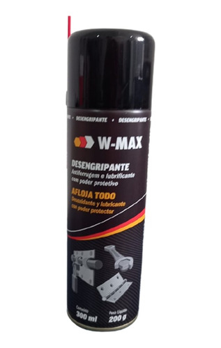 Lubrificante Spray E Desengripante Wurth W-max 300 Ml