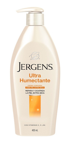 3 Pzas De Crema Corp Jergens 400, Ultra Humectante