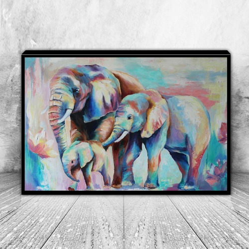 Cuadro Decorativo Animal Elefante C4586