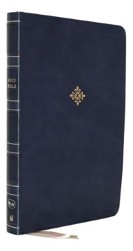 Nkjv, Thinline Reference Bible, Large Print, Leathersoft, Blue, Red Letter, Comfort Print : Holy ..., De Thomas Nelson. Editorial Thomas Nelson Publishers En Inglés