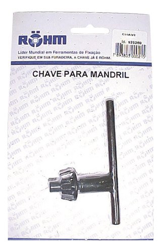 Chave Para Mandril Rohm S3 5/8  Cartela  525269c