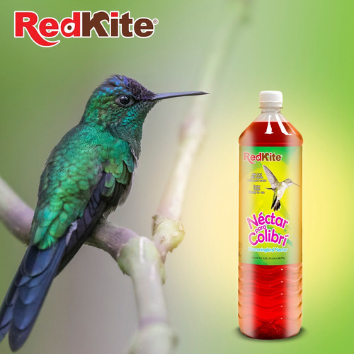 Imagen 4 de 5 de Bebedero Para Colibrí 940ml Plástico Con Néctar 1.5l Redkite